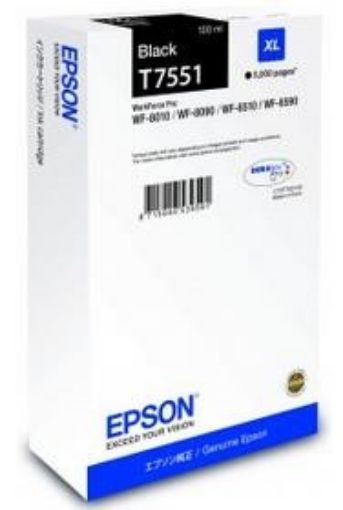 Obrázek EPSON Ink čer WF-8xxx Series Ink Cartridge XL Black