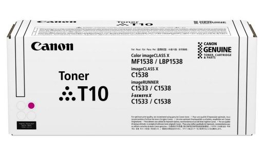 Obrázek CANON TONER T10 MAGENTA pro i-SENSYS X C1533i, C1533iF, C1538i, C1538Fi  (10 000 str.)