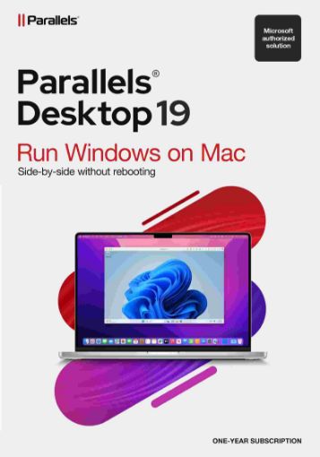 Obrázek Parallels Desktop Subscription 1 Year, EN/FR/DE/IT/ES/PL/CZ/PT