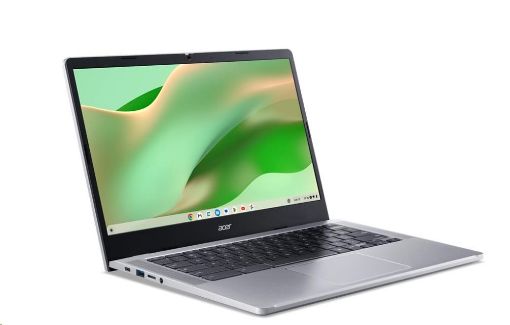 Obrázek ACER NTB Chromebook 314 (CB314-4HT-C1MD),Intel N100,14" FHD Touch,8GB,128 eMMC,Intel UHD,ChromeOS,PureSilver