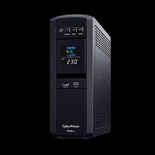 Obrázek CyberPower PFC SineWave LCD GP UPS 1350VA/810W, Schuko zásuvky