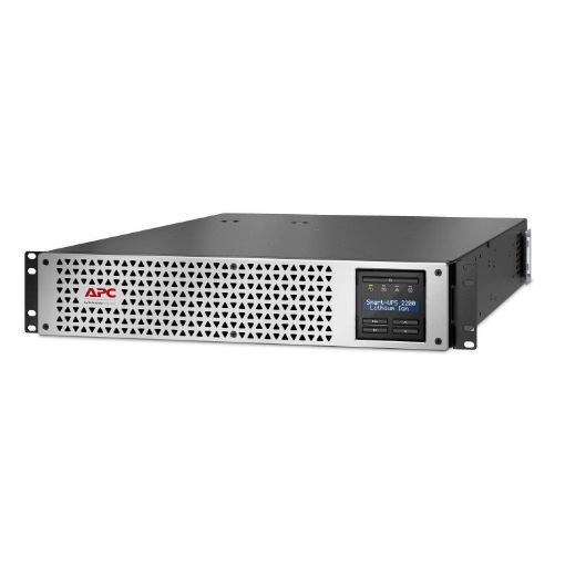 Obrázek APC Smart-UPS Line Interactive 2200VA, Lithium-ion, Rack, 2U, 230V, 8x IEC C13 + 1x IEC C19, SmartConnect, AVR, LCD