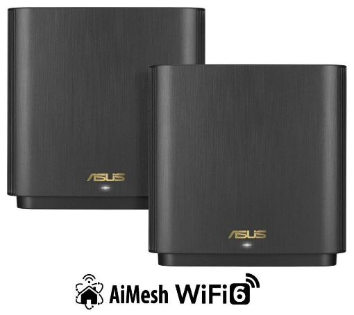 Obrázek ASUS ZenWifi XT8 v2 2-pack black Wireless AX6600 Wifi 6 Tri-Band Gigabit Mesh system