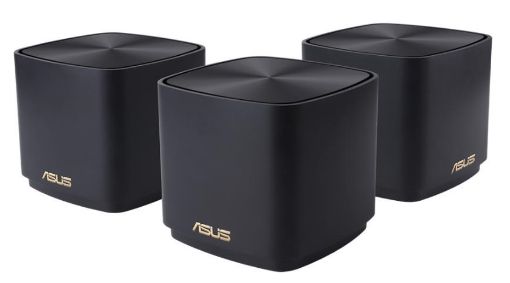 Obrázek ASUS ZenWiFi XD4 3-pack black Wireless AX1800 Dual-band Mesh WiFi 6 System