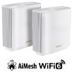 Obrázek ASUS ZenWifi XT8 v2 2-pack white Wireless AX6600 Wifi 6 Tri-Band Gigabit Mesh system