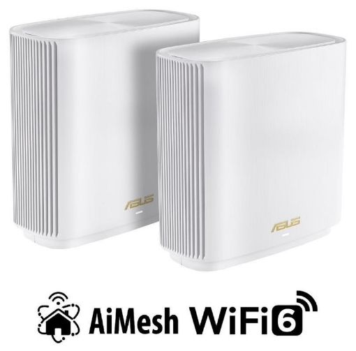 Obrázek ASUS ZenWifi XT8 v2 2-pack white Wireless AX6600 Wifi 6 Tri-Band Gigabit Mesh system