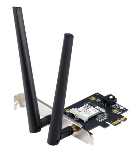 Obrázek ASUS PCE-AXE5400 Wireless AXE5400 PCIe Wi-Fi 6E Adapter Card, Bluetooth 5.2