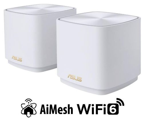 Obrázek ASUS ZenWiFi XD4 Plus 2-pack white Wireless AX1800 Dual-band Mesh WiFi 6 System