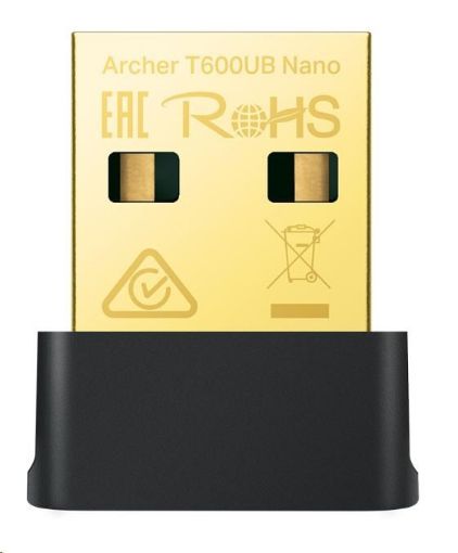 Obrázek TP-Link Archer T600UB Nano WiFi5 USB adapter (AC600,2,4GHz/5GHz, Bluetooth 4.2, USB2.0)