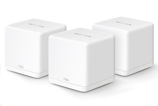 Obrázek MERCUSYS Halo H60X(3-pack) WiFi6 Mesh (AX1500,2,4GHz/5GHz,3xGbELAN/WAN(1x XR Unit), 2xGbELAN/WAN (2x XS Unit)