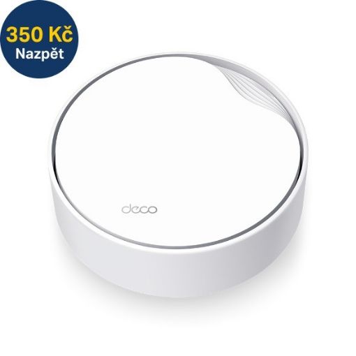 Obrázek TP-Link Deco X50-PoE (1-pack) WiFi6 Mesh (AX3000,2,4GHz/5GHz,1x2,5GbELAN/WAN,1xGbELAN/WAN,1xPoE)