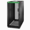 Obrázek APC Easy Rack 600mm/24U/1000mm, with Roof, Side panel, castors, feet and 4 Brackets, No Bottom, black