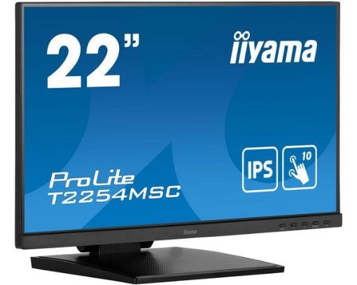 Obrázek iiyama ProLite T2254MSC-B1AG, 54.6cm (21.5''), Projected Capacitive, 10 TP, Full HD, black