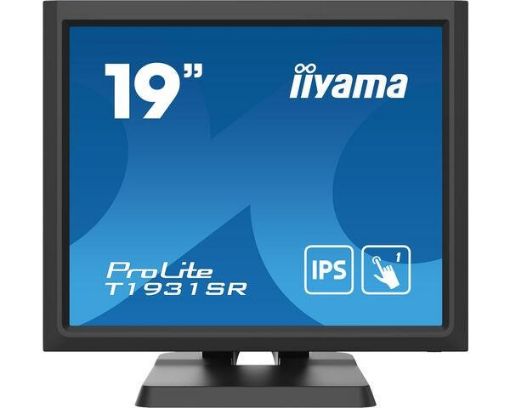 Obrázek iiyama ProLite T1931SR-B1S 19' Resistive Touch, IPS, 1280x1024 DisplayPort, HDMI, 200cd/m2 (with touch), USB