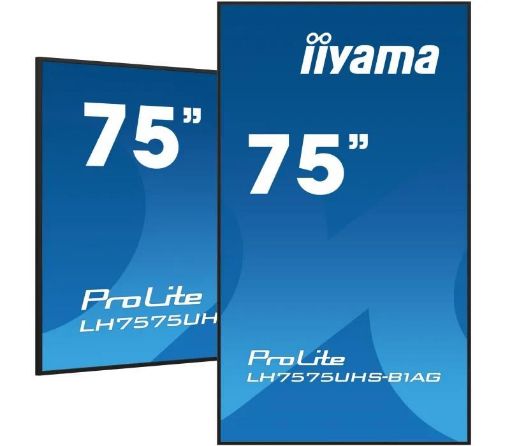 Obrázek Iiyama ProLite IDS, 24/7, 190.5 cm (75''), 4K, USB, RS232, Ethernet, Android, kit (RS232), black