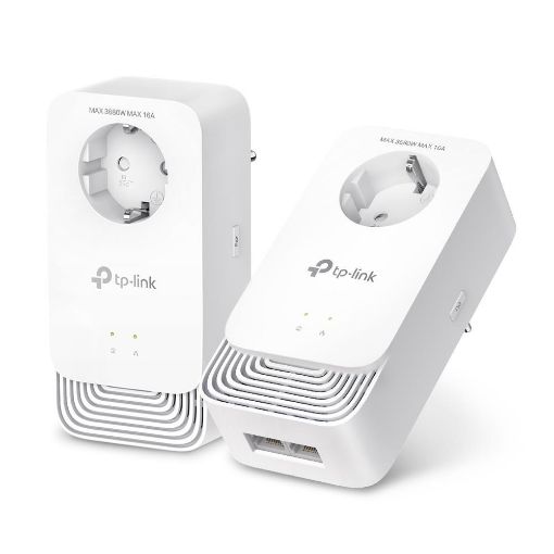 Obrázek TP-Link PG2400P KIT průchozí powerline set (G.hn2400,2xGbE)