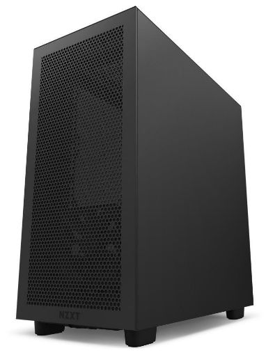 Obrázek NZXT skříň H7 Flow edition  / ATX / 2x120 mm fan / USB-C / 2x USB / prosklená bočnice / mesh panel / černá