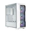 Obrázek Cooler Master case MasterBox TD500 MESH V2 White, ATX, bez zdroje, průhledná bočnice, bílá