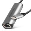 Obrázek AXAGON ADE-25RC USB-C 3.2 Gen 1 - 2.5 Gigabit Ethernet síťová karta, Realtek 8156, auto install, šedá