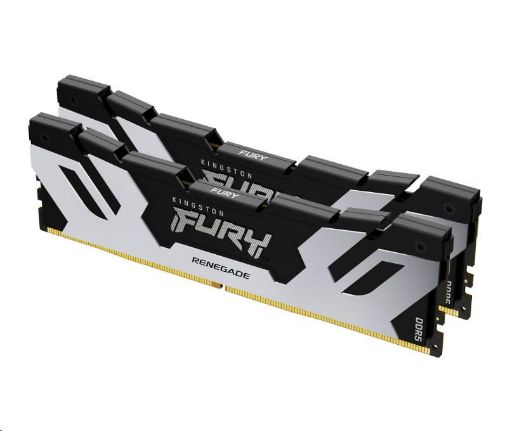 Obrázek KINGSTON DIMM DDR5 32GB (Kit of 2) 6000MT/s CL32 FURY Renegade Stříbrná