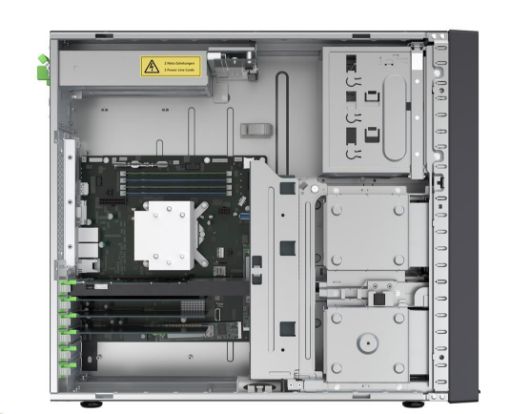 Obrázek FUJITSU SRV TX1330M5 PRIMERGY Xeon E-2388G 8C/16T 3.2GHz 32GB(2Rx8)2xM.2 SATA, BEZ HDD 8xBAY2.5 H-P RP1-TITAN-500W