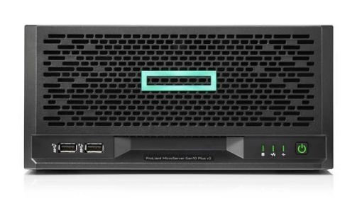 Obrázek HPE PL MicroServer g10 Plus v2 E2314 (2.8/4C) 2x16G (P43019) 2x1TB (801882) SATA 4LFF NHP VROC 4p1G Smart Choice