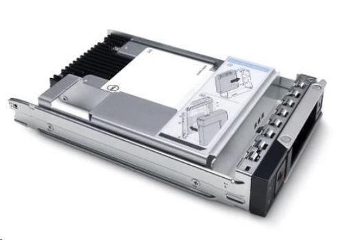 Obrázek DELL 960GB SSD SATA Mixed Use 6Gbps 512e 2.5in with 3.5in Hot-plug CK T360, T560, R360,R450,R550, R660, R760, Rxx5...