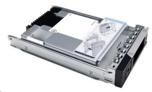 Obrázek DELL 7.68TB SSD up to SAS 24Gbps ISE RI 512e 2.5in with 3.5in 1WPD CK T360, T560, R360,R450,R550, R660, R760, Rxx5...