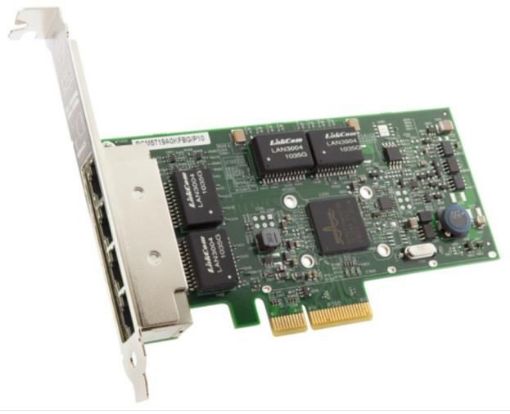 Obrázek DELL Broadcom 5719 Quad Port 1GbE BASE-T Adapter PCIe Full Height V2 FIRMWARE RESTRICTIONS APPLY Customer Kit