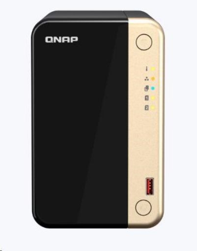 Obrázek QNAP TS-264-8G (4C/CeleronN5095/2,9GHz/8GBRAM/2xSATA/2xM.2/2x2,5GbE/2xUSB2.0/2xUSB3.2/1xPCIe/1xHDMI)