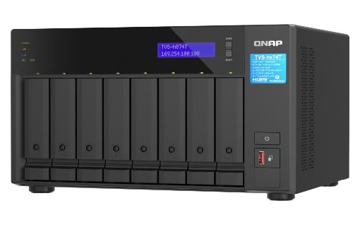 Obrázek QNAP TVS-h874T-i9-64G (16C/i9/64GBRAM/8xSATA/2xM.2/2x2,5GbE/2xTB/3xUSB3.2/1xHDMI/2xPCIe)