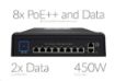 Obrázek UBNT UniFi Switch USW-Industrial [10xGigabit, 8xPoE++ out 450W, 802.3at/af/bt, 20Gbps]