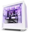 Obrázek NZXT skříň H7 Flow edition  / ATX / 2x120 mm fan / USB-C / 2x USB / prosklená bočnice / mesh panel / bílá