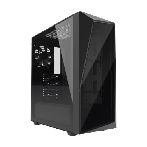 Obrázek Cooler Master case CMP 520L, ATX, bez zdroje, průhledná bočnice, černá