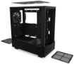 Obrázek NZXT skříň H5 Flow edition / 2x120 mm fan / USB 3.0 / USB-C 3.1 / průhledná bočnice / mesh panel / černá