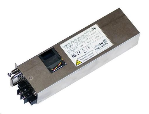 Obrázek MikroTik PW48V-12V150W Hot Swap power supply for CCR1072-1G-8S+, -48V, 150W