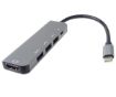 Obrázek PremiumCord Adaptér USB-C na HDMI + USB3.0 + 2x USB2.0 + PD(power delivery)