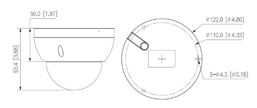 Obrázek Dahua IPC-HDBW2441R-ZAS-27135, IP kamera, 4Mpx, 1/2.9" CMOS, objektiv 2,7-13,5 mm, IR<40, IP67, IK10