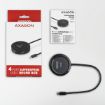 Obrázek AXAGON HUE-P1C, 4x USB 3.2 Gen 1 ROUND hub, micro USB napájecí konektor, kabel USB-C 30cm