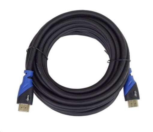 Obrázek PREMIUMCORD Kabel HDMI - Ultra HDTV, 3m (Color, zlacené konektory)