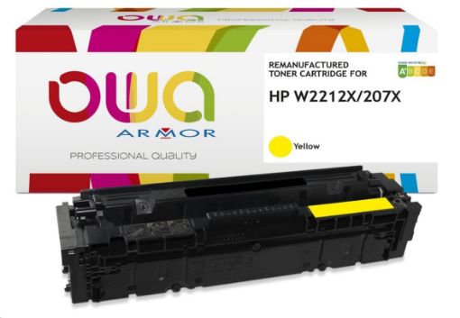 Obrázek OWA Armor toner pro HP W2212X,žlutý,2450st.