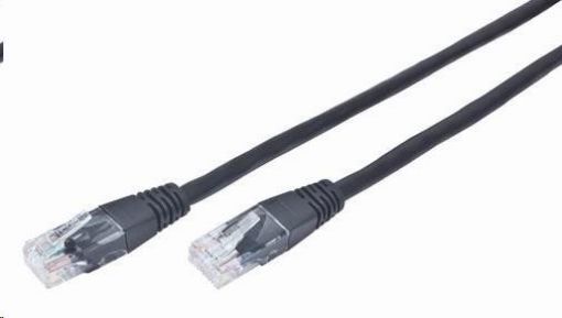 Obrázek GEMBIRD kabel patchcord Cat5e UTP 2m, černý