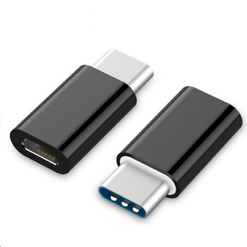 Obrázek GEMBIRD Kabel USB Type-C adaptér redukce na microUSB (CM/mF)