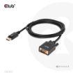 Obrázek Club3D kabel DP na VGA, M/M, 2m, 28 AWG