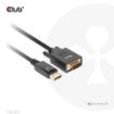 Obrázek Club3D kabel DP na VGA, M/M, 2m, 28 AWG