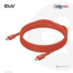 Obrázek Club3D kabel USB-C, Oboustranný USB-IF Certifikovaný data kabel, PD 240W(48V/5A) EPR M/M 4m