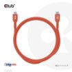 Obrázek Club3D kabel USB-C, Oboustranný USB-IF Certifikovaný data kabel, PD 240W(48V/5A) EPR M/M 4m