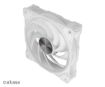 Obrázek AKASA ventilátor SOHO AR, 12cm ARGB PWM fan, 120x120x25mm, bílá