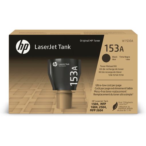 Obrázek HP 153A Black Original LaserJet Tank Toner Reload Kit (W1530A) (2.500 pages)