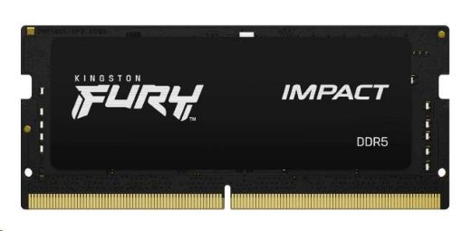 Obrázek KINGSTON SODIMM DDR5 8GB 4800MT/s CL38 FURY Impact